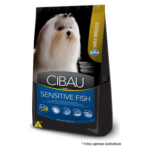 Ração Cibau Adultos Sensitive Fish Mini Breeds 1kg