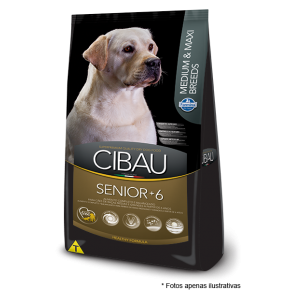 Ração Cibau Senior + 6   Medium & Maxi Breeds 12kg