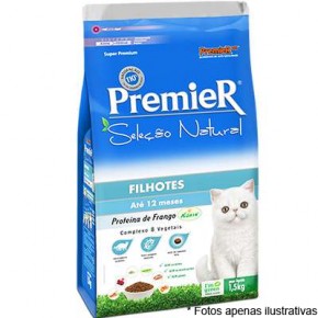 Ração Premier Seleção natural Gatos Filhotes 1,5kg