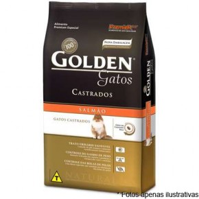 Ração Golden Gatos Castrados  salmão 1kg