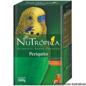 Ração Nutrópica Mel para Periquitos  300g