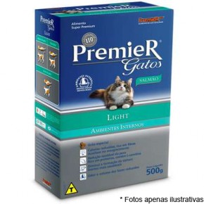 Ração Premier Ambientes Internos Gatos Adultos Light  500g