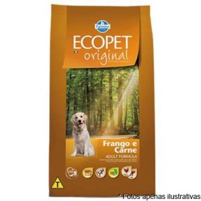 Ração Ecopet Original Carne e Frango 15kg