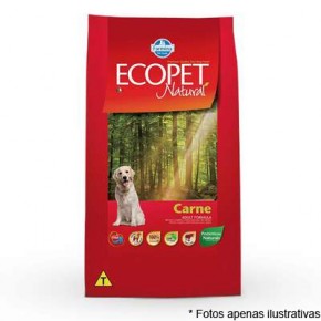 Ração Ecopet Natural Carne 15kg