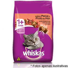 Ração Whiskas sabor Frutos do mar 10.1kg