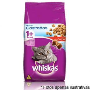 Ração Whiskas Gastos Castrados 1kg