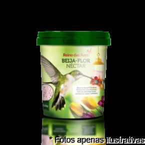 Ração Reino das Aves Beija Flor nectar pote 250g