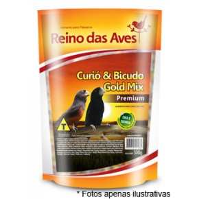 Ração Reino das Aves Curió & Bicudo Gold Mix 500g