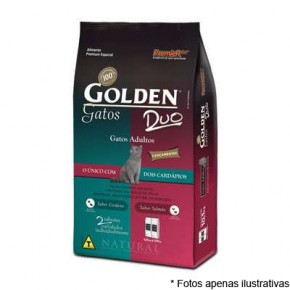 Ração Golden Gatos Duo Salmão e cordeiro10,1kg