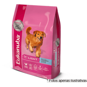 Ração Eukanuba Raças Grandes Light  12kg