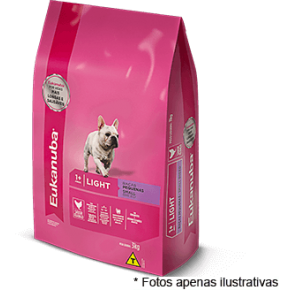 Ração Eukanuba Raças Pequenas Light  3kg