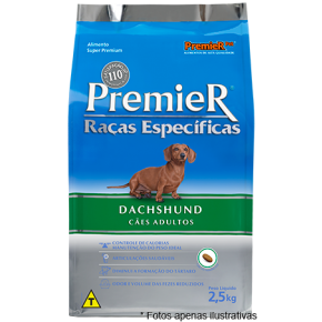 Ração Premier Raças Especificas Dachshund  Adultos 2,5kg