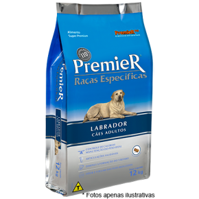 Ração Premier Raças Especificas Labrador Adultos 12kg