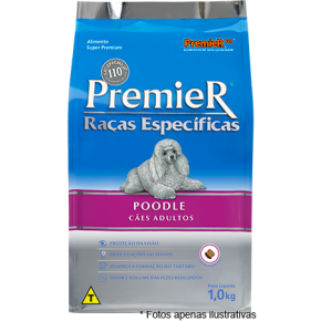 Ração Premier Raças Especificas Poodle Adulto 1kg