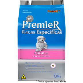 Ração Premier Raças Especificas Poodle filhote 1kg