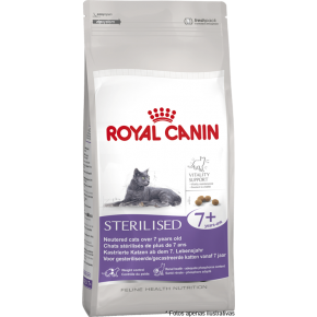 Ração royal Canin Gatos Sterilised 7+ 400g