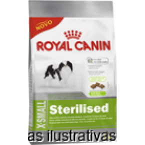 Ração Royal Canin X-Small Sterilised cães 1kg